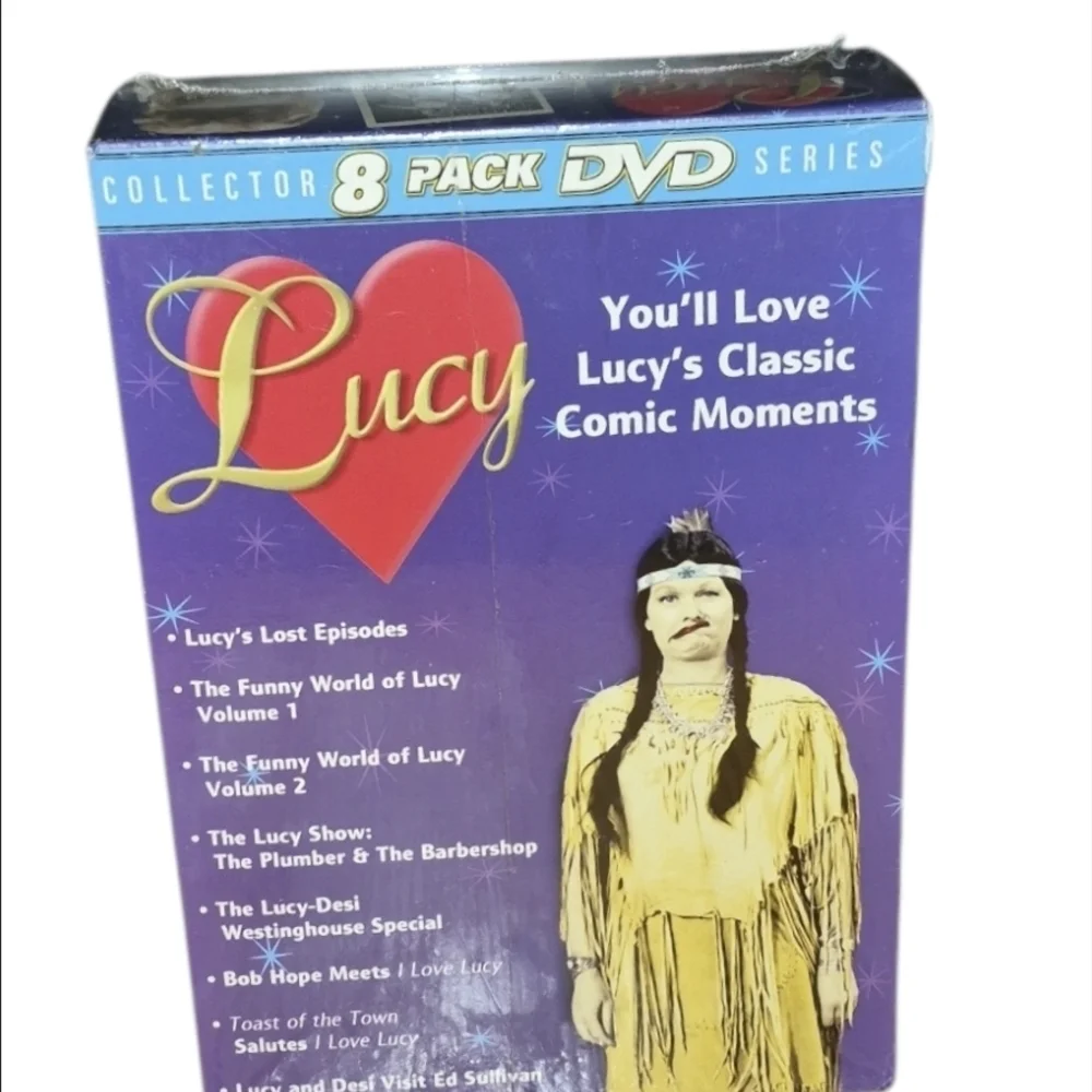 Lucy Collector 8-Pack DVD Series - Purple New - Picture 3 of 4